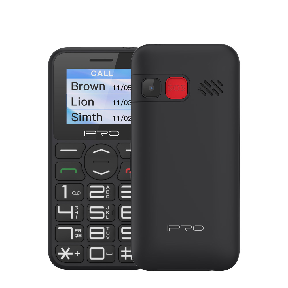 2022 Wholesale OEM Low Cost Cheap Button Feature Phone with SOS Button 1.77 Inch 3g Button Phone for Seniors