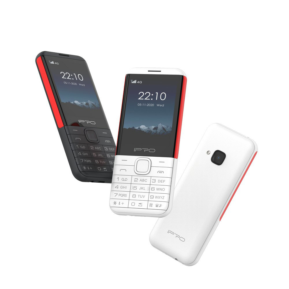 IPRO Factory Wholesale Smart 4G VOLTE feature Phone 1400mah battery 48MB+128MB 2.8 inch feature phone