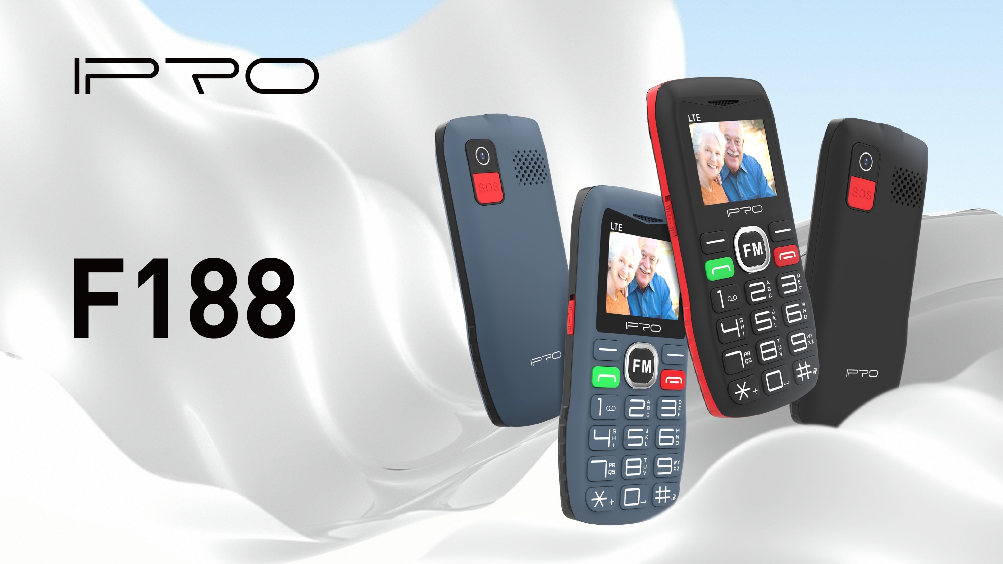 Wholesale high quality feature phones for the elderly 1.77 inch dual SIM Sos button large volume 2G/3G/4G feature phones